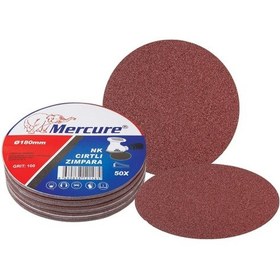 Resim 180mm 400 Kum Cırt Zımpara 50 Adet-4441 