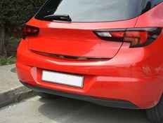 Resim OMSA Opel Astra K HB Siyah Krom Bagaj Çıtası 2015-2021 Arası 