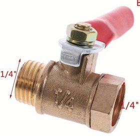 Resim Tongdashop 1 Adet Pirinç Vana Evrensel Diş Metal Yapı Küçük Boy Avrupa Amerikan Bağlantı B 