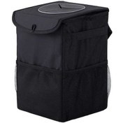 Resim Ganzhoushop Yurt X X Siyah Kovası Kapaklı Dışından Çöp Araba 25cm 15 15 By 