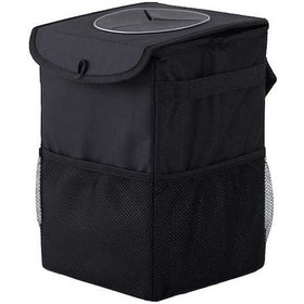 Resim Ganzhoushop Yurt X X Siyah Kovası Kapaklı Dışından Çöp Araba 25cm 15 15 By 