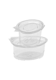 Resim Plastik Sızdırmaz Kapaklı Sos Reçel Bulyon Kabı 80cc 100 Adet 80cc 80ml 