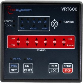 Resim VRT600 Zorunlu Havalandırma Sistemleri Sıcaklık Kontrol Ünitesi | 6 Fan Çıkışlı | LED & Fault Röleli 