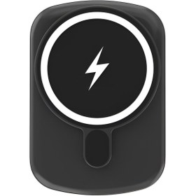 Resim İXTECH IX-PB033 5.000 Mah 15W Magsafe Powerbank Taşınabilir Şarj Cihazı -Siyah 