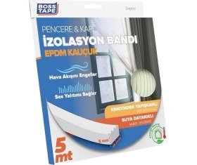 Resim AyrStore Epdm Kauçuk Pencere Kapı Izolasyon Bandı Beyaz 5MMX15MMX5MT 