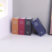 Resim Anahtar Kilitli Metal Para Kasası - Ev için Dekoratif Para Depolama Kabı, Benzersiz Hediye Fikri 