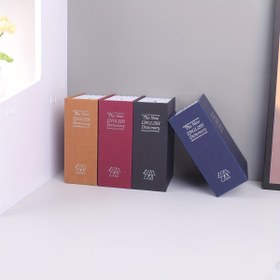 Resim Anahtar Kilitli Metal Para Kasası - Ev için Dekoratif Para Depolama Kabı, Benzersiz Hediye Fikri 