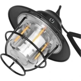 Resim Ceylan Adam 4 Fonksiyonlu Dekoratif Kamp Lambası – Tungsten Ampul, USB Çıkışlı 