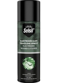 Resim Selsil Yağsız Elektronik Devre Kart Temizleme Spreyi 200 ML 