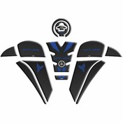 Resim GOGOPREMİUM YAMAHA MT25 2020 - 2024 UYUMLU TANK PAD SET 002 