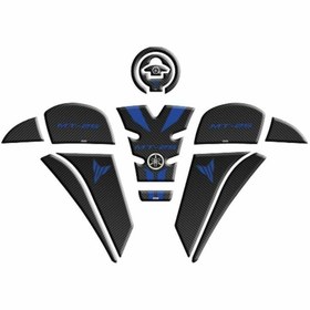 Resim GOGOPREMİUM YAMAHA MT25 2020 - 2024 UYUMLU TANK PAD SET 002 