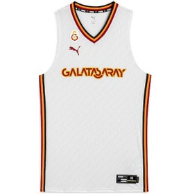 Resim Puma Galatasaray Deplasman Basketbol Forma 689324 01 Beyaz 