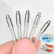 Resim 3 adet parlatma başlığı tutacakları, çapraz mandal sıkıştırma çubukları, parlatma diskleri tutacakları, parlatma levhaları tutacakları ve parlatma kapakları tutacakları 