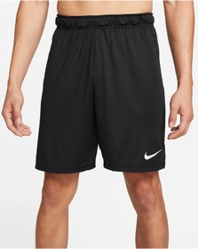 Resim Nike Dri Fit 20,5 Cm Örgü Erkek Antrenman Şortu Siyah 