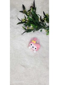 Resim Kuromi Saç Lastik Toka-107 Pembe 