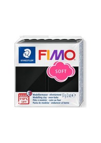 Resim Supertrend Fimo Soft Polimer Kil 9 Black 
