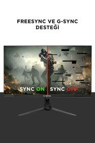 Resim Rampage Cyclops CY25R240 25" 1 MS 240 Hz FreeSync BOE Full HD HDR VA LED Monitörü 