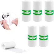 Resim Schulzz Mini Taşınabilir Termal Yazıcı Yapışkanlı Beyaz Kağıt 5 Adet 
