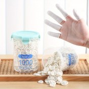 Resim 100/200/300 Adet Tek Kullanımlık Parmak Bebek Karyolası Lateks Parmak Karyolası Kalınlaşmış Yüksek Elastik Kauçuk Parmak Karyolası Parmak Koruma Parmak Hijyeni Parmak İzolasyonu Parmak Bakımı Ev Paketi Parmak Karyolası Eldiven 