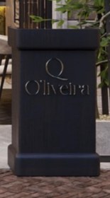 Resim Custom Order - Counter Signage Text 