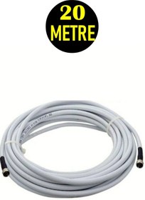Resim usin 20 Metre Uydu Kablosu + Dörtlü Çıkış Çanak Uydu 4k Full Hd 3d Lnb (4 Lü Quad Lnb) 