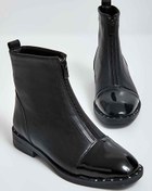 Resim Bambi Siyah Rugan Kadin Bot & Bootie M0538005398 Bambi