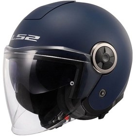 Resim LS2 Classy Yarım Kask Mat Navy Mavi 