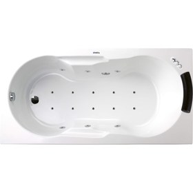 Resim Renkli Düz Küvet | Jakuzi | Arnavutköy | Sanacryl - 80x160 / Siyah/Beyaz / 1 Kişilik 