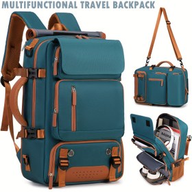 Resim Erkekler İçin & Unisex Uygun Büyük Kapasiteli Seyahat Sırt Çantası, Laptop Bölmesi, Ayakkabı Saklama ve Ayakkabı Cebi - Sağlam Kitap Çantası, Ayarlanabilir Askılı Sırt Çantası, Üniversite, İşe Gidiş Geliş, Dış Mekan İçin Dayanıklı 