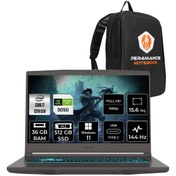 Resim MSI Thin 15 i7 13620H 36GB 512GB SSD RTX3050/4GB 15.6" FHD 144HZ W11P Gaming Laptop & PER4 ÇANTA 