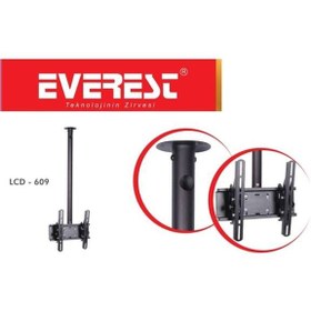 Resim Everest LCD-609 10"-32" Tv Tavan Askı Aparatı 