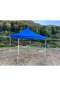 Resim 3x3 M 40 Mm Altıgen Gazebo Tente Mavi 