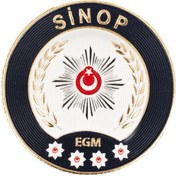 Resim ÇUKUROVA ÜTÜ SİNOP P o l i s Kol Arması 3D Plastik TPU, Yeni Tip, Cırtlı, Standart Ölçü, 1.sınıf Kalite 