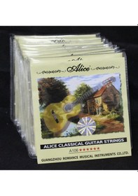 Resim Alice A-106 Klasik Gitar Teli-10 Paket Bir Arada-10 Lu Set Olarak 