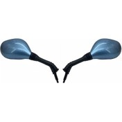 Resim Honda Alpha Mavi Takım Sağ Sol Alpha Ayna Takımı 