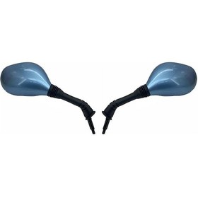 Resim Honda Alpha Mavi Takım Sağ Sol Alpha Ayna Takımı 