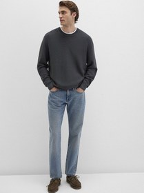 Resim Mavi - Antrasit Kazak 0710197-80106 Antrasit 