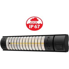 Resim Elcon Rch-2000 Infrared Istıcı 2000 Watt Uzaktan Kumandalı (465mm) 