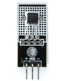 Resim LM35D Sıcaklık Sensör Modülü + Kablo 