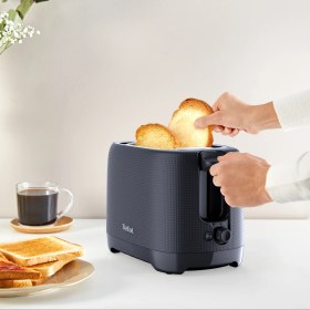 Resim Tefal Morning 2 Dilim Kapasiteli 1650 Watt Ekmek Kızartma Makinesi - Siyah 