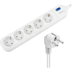 Resim Vea Ve-vega105 A Class 5'li Anahtarlı 1.5 Metre Akım Korumalı Priz 1 