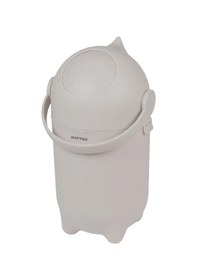 Resim Nattou Dropy Bebek Bezi Çöp Kovası Açık Gri Açık Gri 