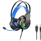 Resim Maiyame Ovleng Gt68 Kablolu Kulaklık: Mikrofonlu, 3.5mm+usb, 1.9m Kablo, Siyah/mavi/kırmızı Diğer 