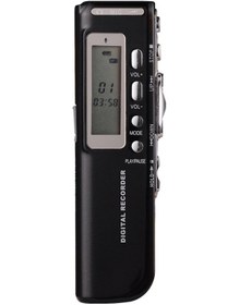 Resim Hombey 8gb Siyah Dijital Ses Kaydedici - Lcd Ekranlı, 192kbps Kaliteli Kayıt, Konferans/ders İçin, Mp3 Çalar, Ses Aktive Edici Fonksiyon 