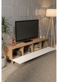 Resim Bohem 180 Cm Mdf Kapak Tv Ünitesi Çam 