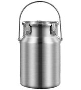 Resim Tek Kulplu Süt Bidonu Paslanmaz Çelik 3l 