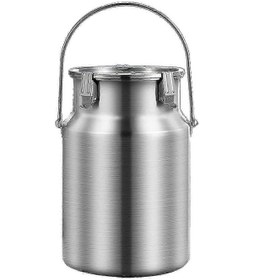 Resim Tek Kulplu Süt Bidonu Paslanmaz Çelik 3l 