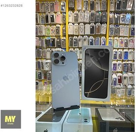 Resim Apple iPhone 16 Pro Max İkinci El TR | 256 GB | Natürel Titanyum 