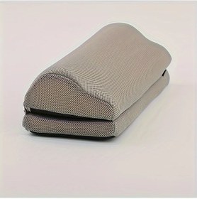 Resim Fochsia Gri Ayaklık Yıkabilir Kılıflı Ayak Dayama Altlığı Ev Ofis Araç İçin Ayarlanabilir Gri 