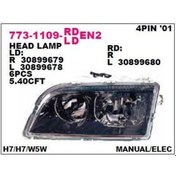 Resim Depo-773-1109r-lden2 - Sag Far Volvo S40-v40 00-02 Sıyah T 